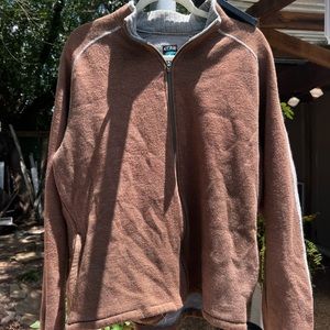 KUHL wool zip up sweater Mens L